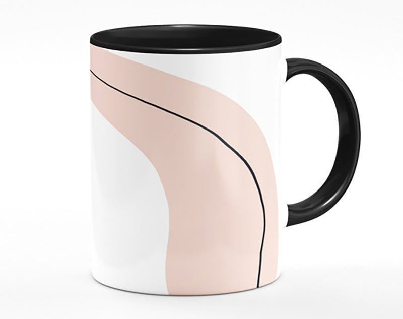 The Sitting Woman Line Drawing Mug