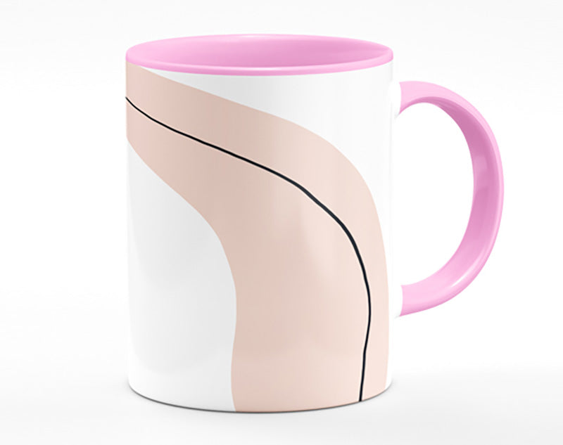 The Sitting Woman Line Drawing Mug