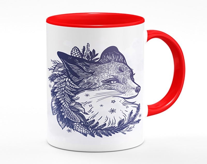 The Floral Fox Mug