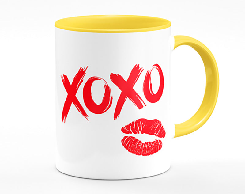 Kiss Hug Kiss Hug Mug