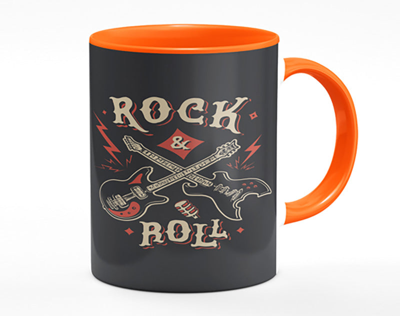 Rock And Roll Guitars Mug