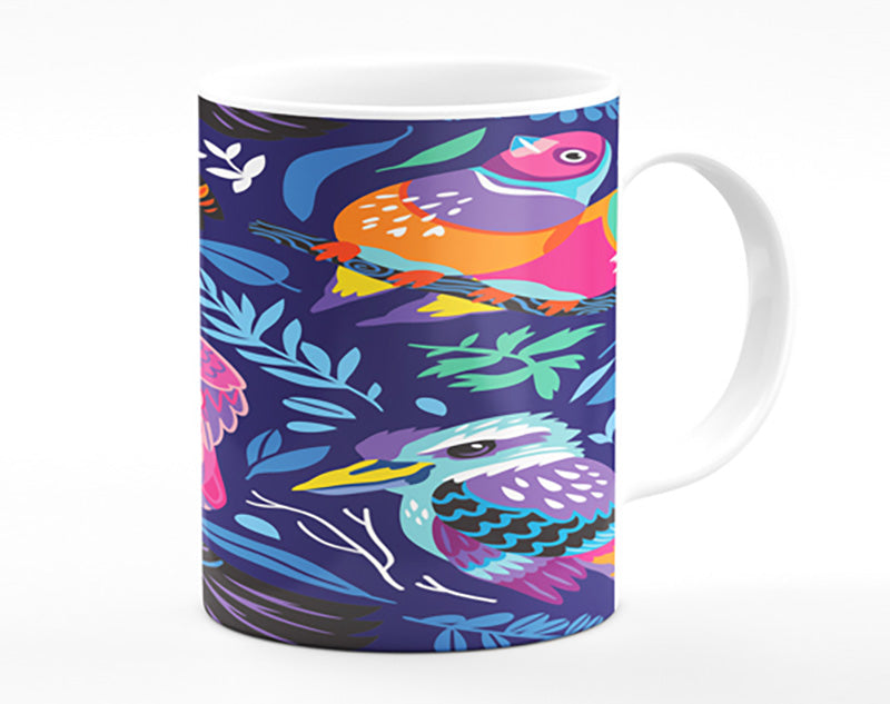 Cartoon Paradise Birds Mug