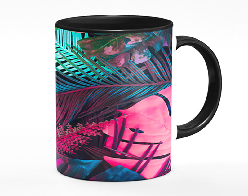 Fluorescent Palm Life Mug