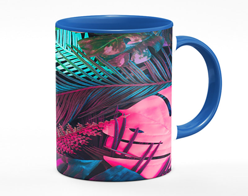 Fluorescent Palm Life Mug