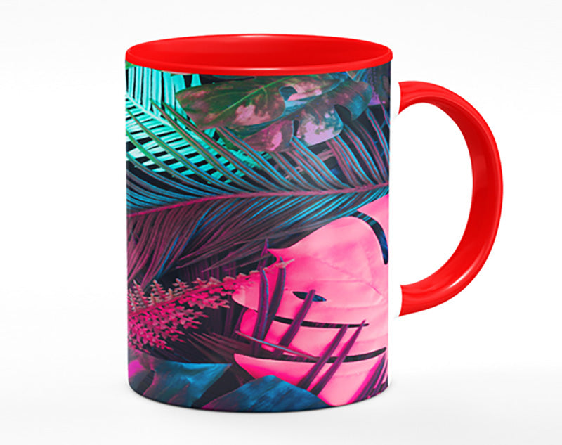 Fluorescent Palm Life Mug