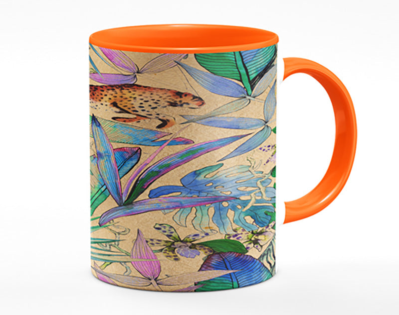 Stunning Leopard Leap Mug