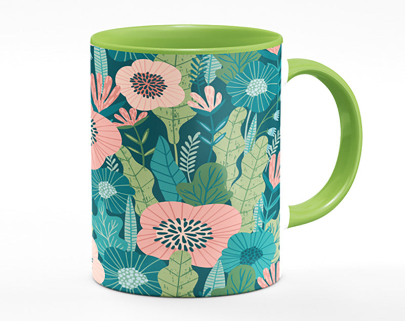 Modern Flower Beauty Mug