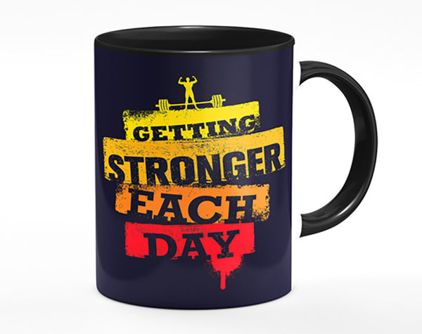 Getting Stronger Each Day Mug