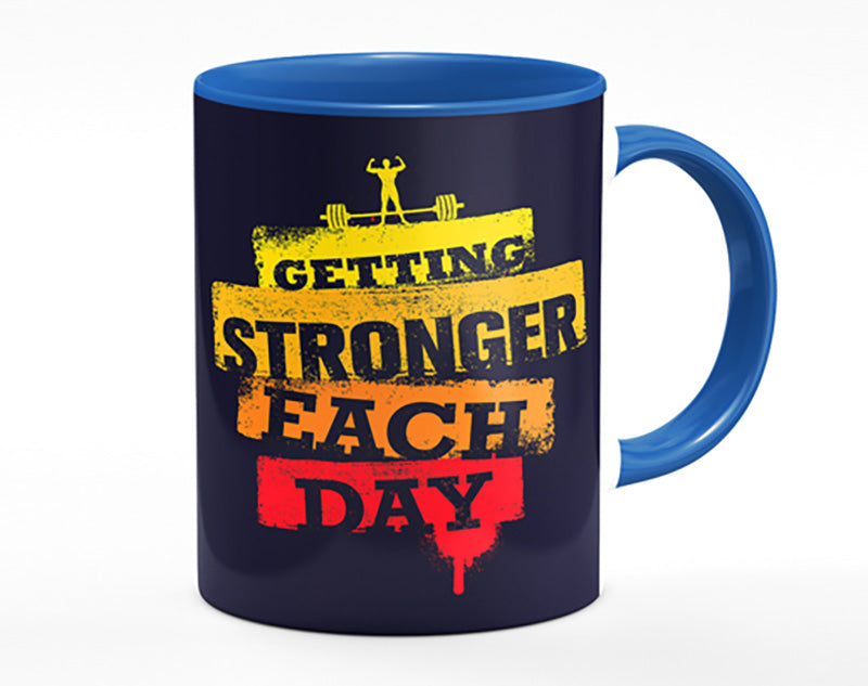 Getting Stronger Each Day Mug