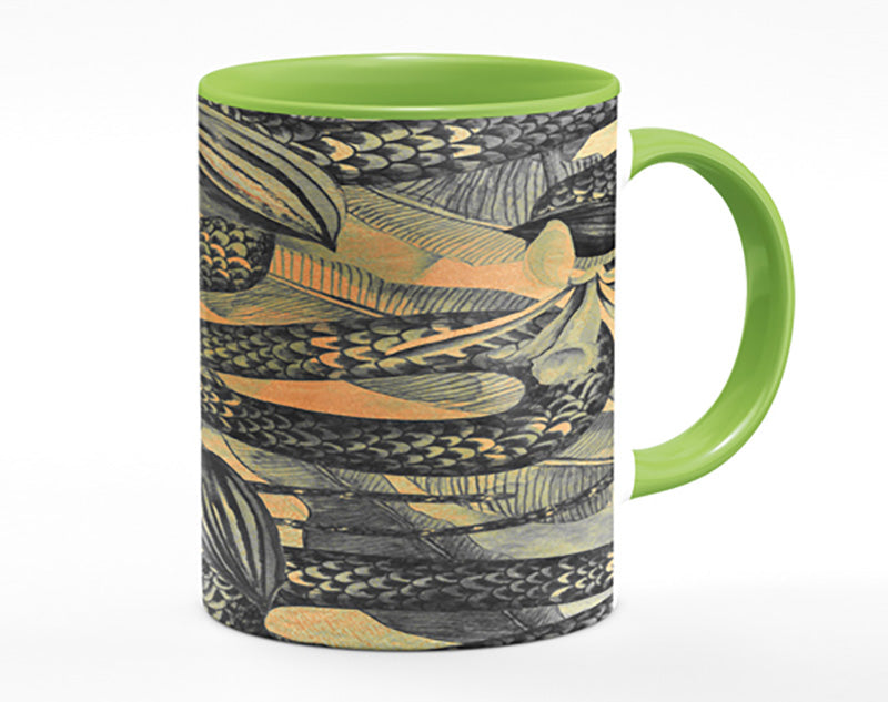 The Snakes And Flowers Mug