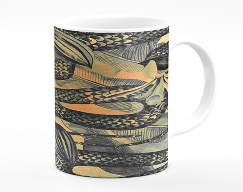 The Snakes And Flowers Mug