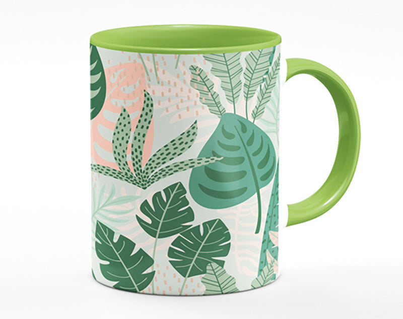 Modern Leaves Mug