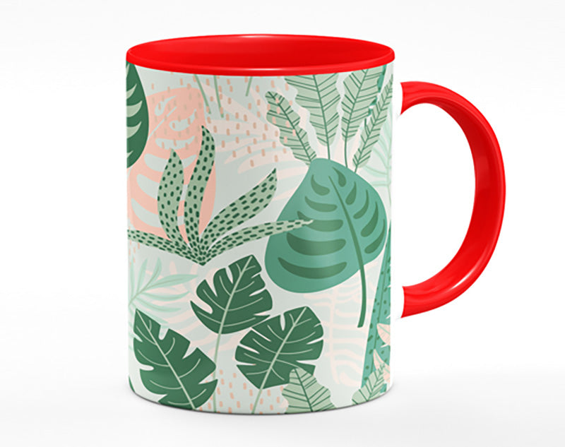 Modern Leaves Mug