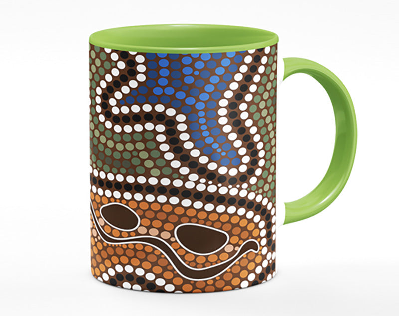 Aboriginal Pattern 5 Mug