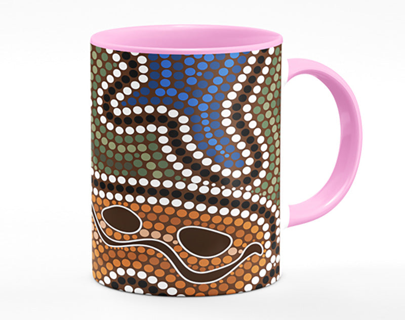 Aboriginal Pattern 5 Mug