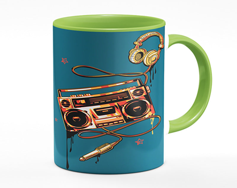 The Boombox And Headphones Mug