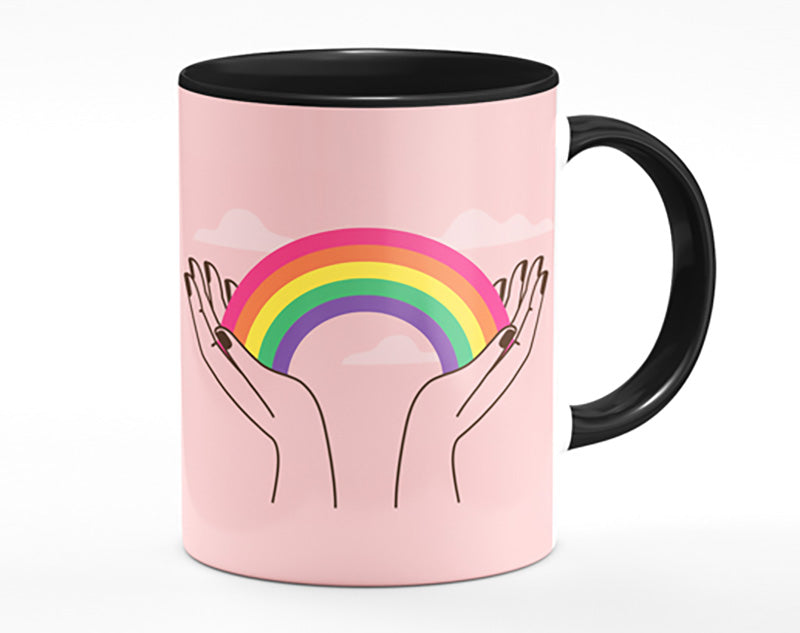 Rainbow In My Hands Mug