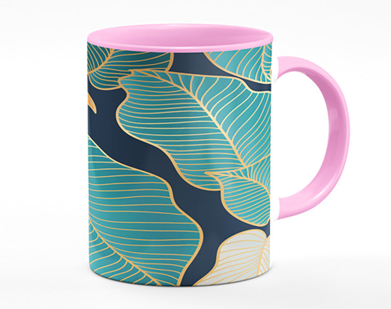 The Banana Leaf Flow Mug