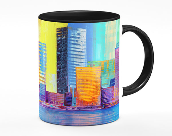 Warm And Cool City Lights Mug