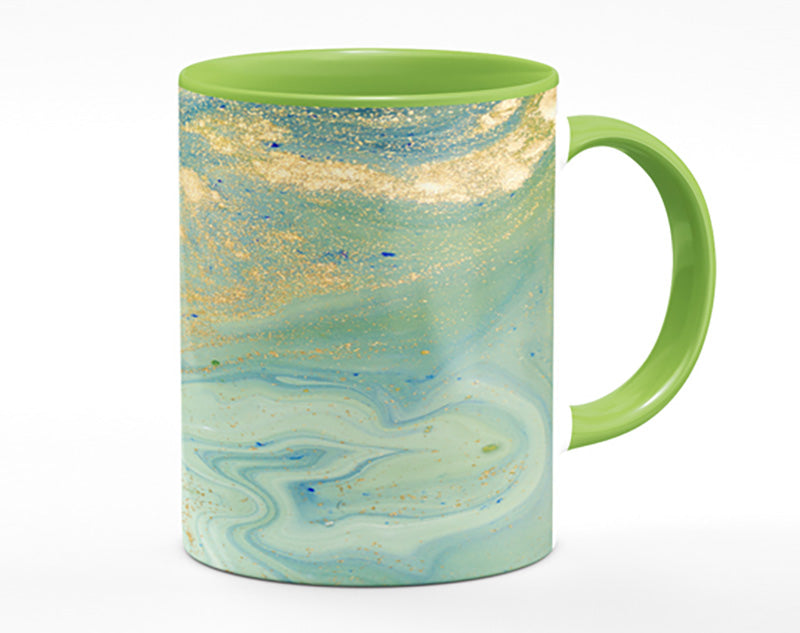 Glitter And Oil Splash Mug