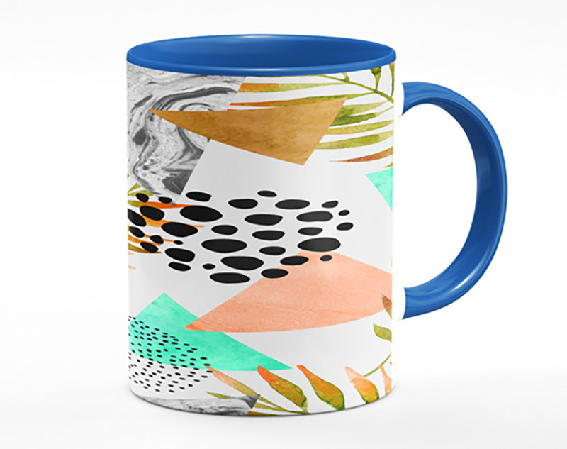 Mix Mid Century Plants And Patterns Mug