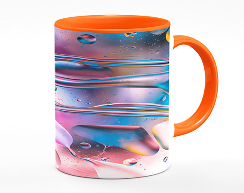 Colour through the water droplets Mug