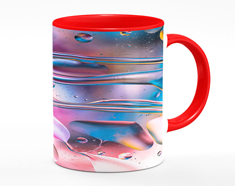 Colour through the water droplets Mug