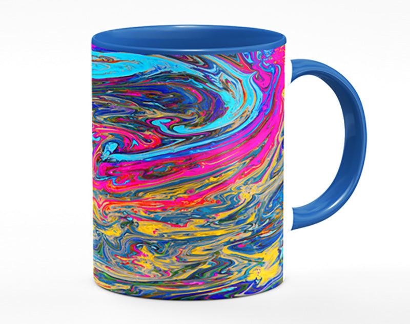 Paint flows and mixes Mug