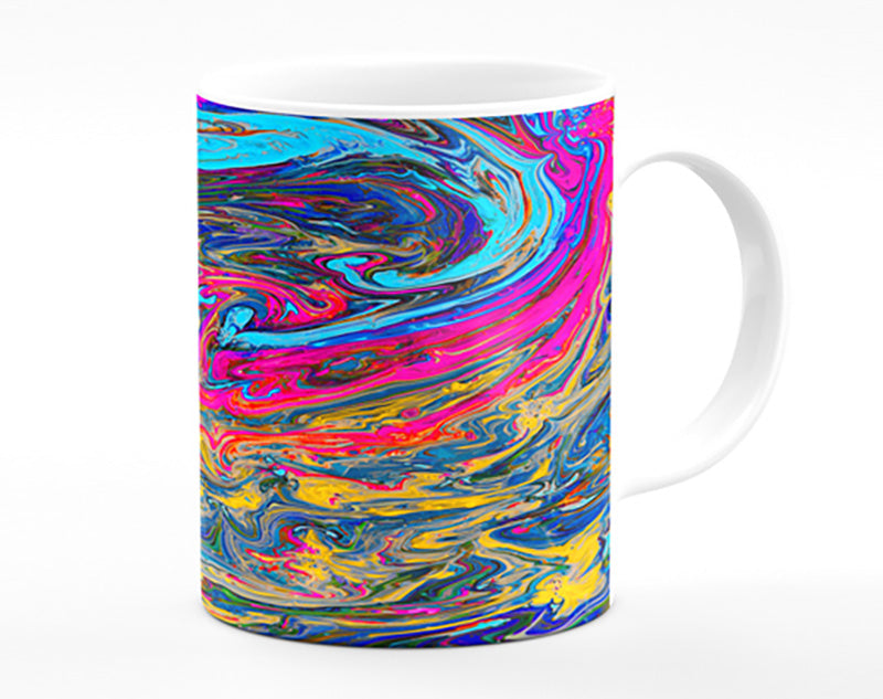 Paint flows and mixes Mug