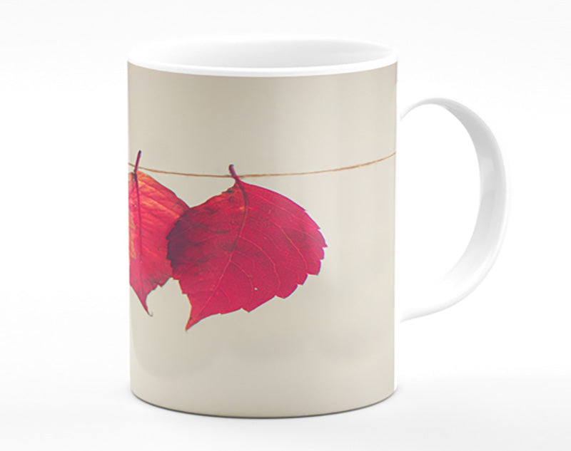 Summer to spring leaves Mug