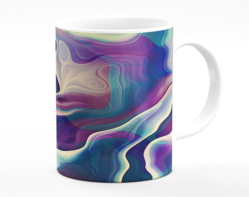 Swirly colours and motions Mug