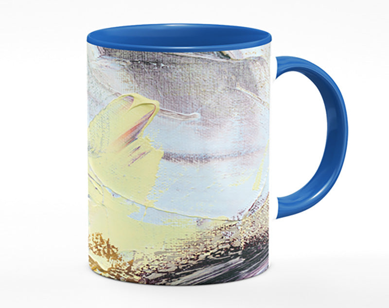 Thick paint applied Mug