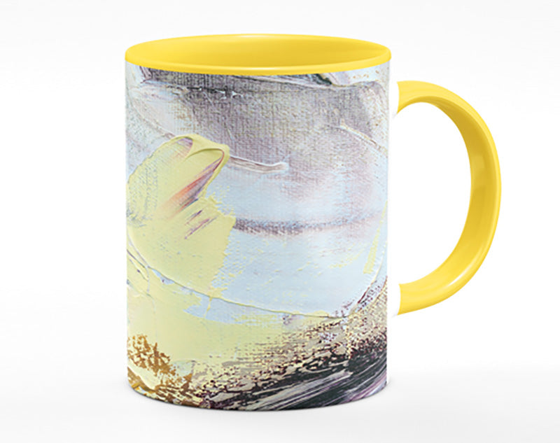 Thick paint applied Mug