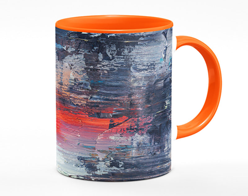 textured Paints colours and darks Mug