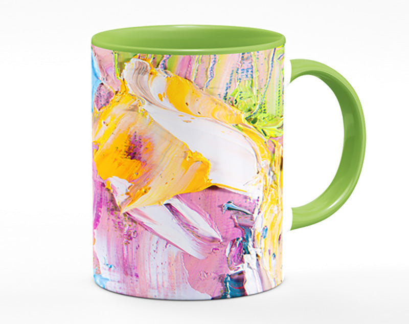 Paint heavy textures Mug