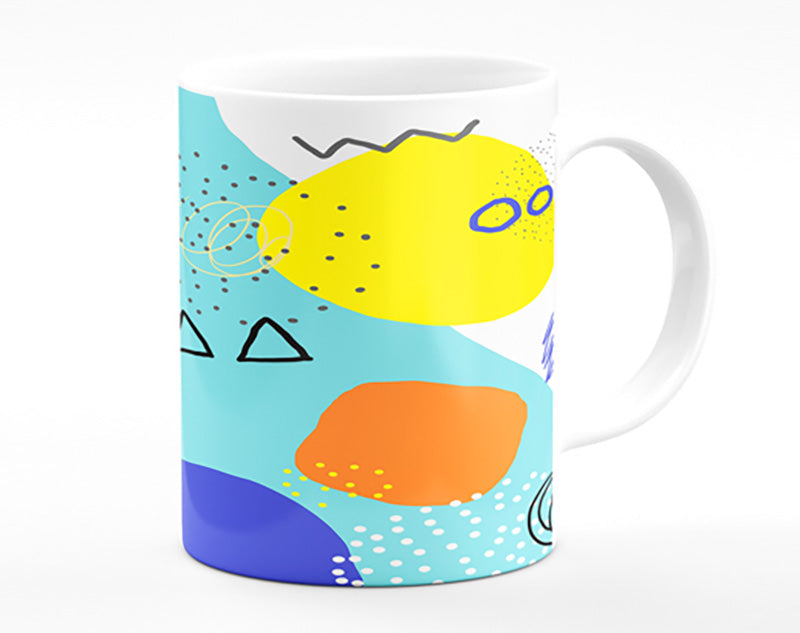 Modern contemporary illustration Mug