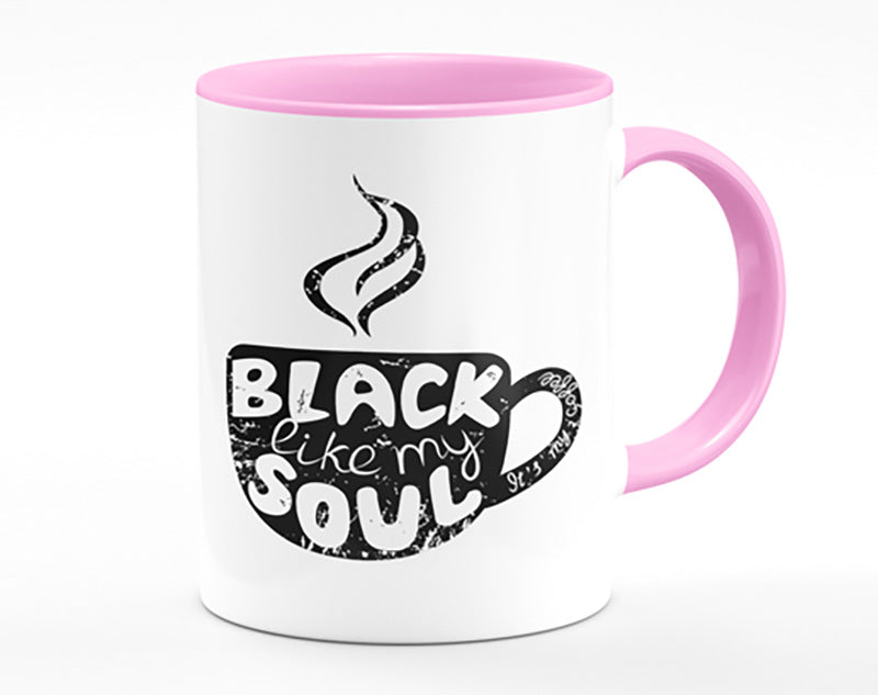 Black Like My Soul Coffee Mug