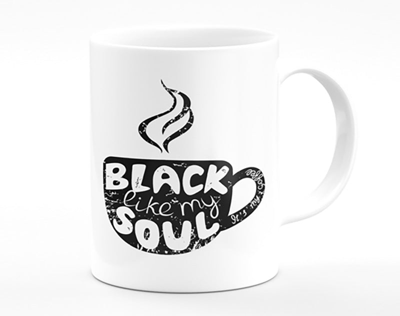 Black Like My Soul Coffee Mug