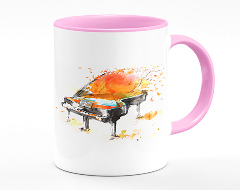 Autumn Piano Mug